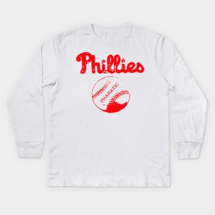 Phillies Kids Long Sleeve T-Shirt